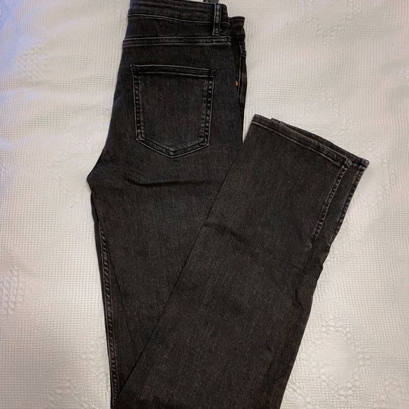 Zara straight leg split hem denim - Picture 3 of 4
